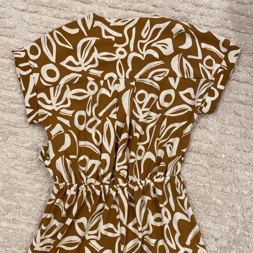 Macy’s Patterned Jumpsuit Sz S - Picture 7 of 7